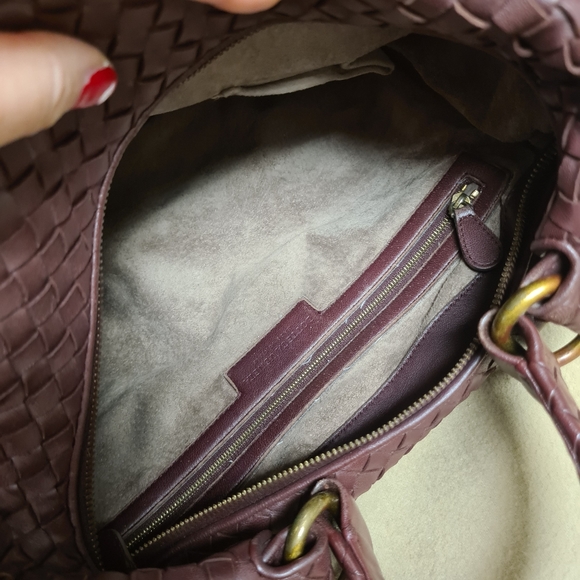 Bottega Veneta leather hobo shoulder bag brown - Picture 13 of 15